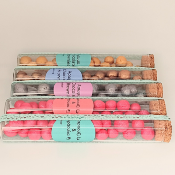 Χειροποίητες Αρωματικές Πέρλες Wax Melts σε Γυάλινο Σωλήνα